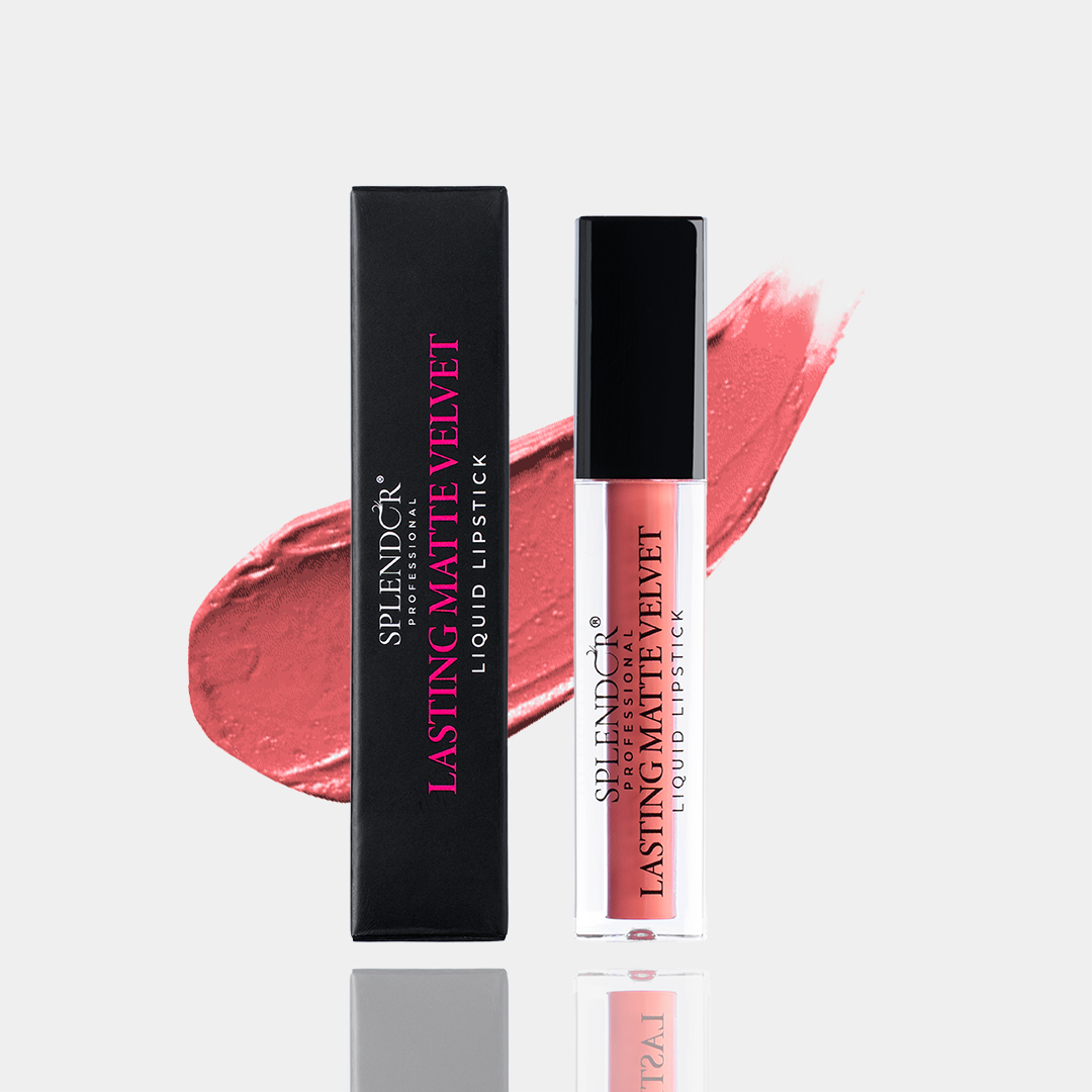Ruj Lichid Cremos si Rezistent SPLENDOR Lasting Matte Velvet, 3ml