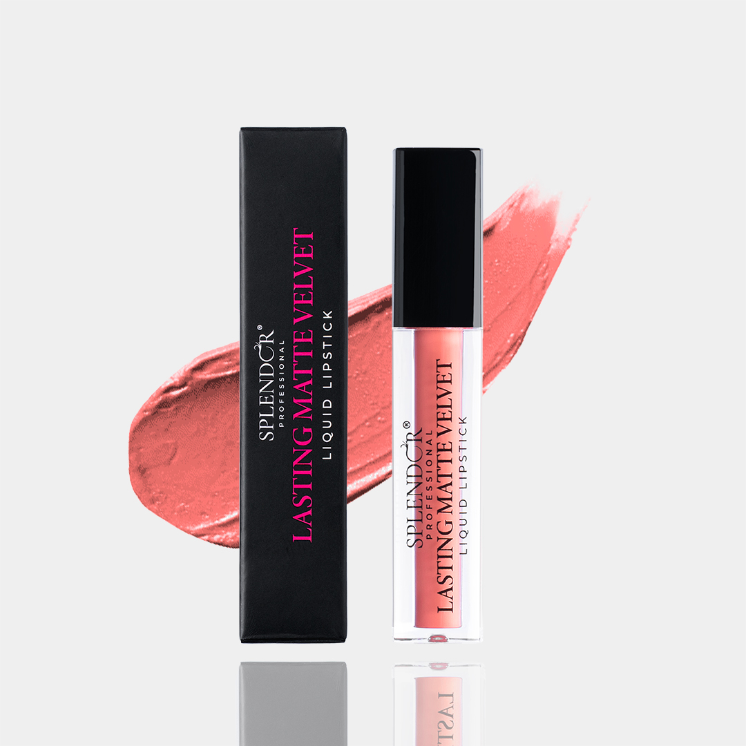 Ruj Lichid Cremos si Rezistent SPLENDOR Lasting Matte Velvet, 3ml