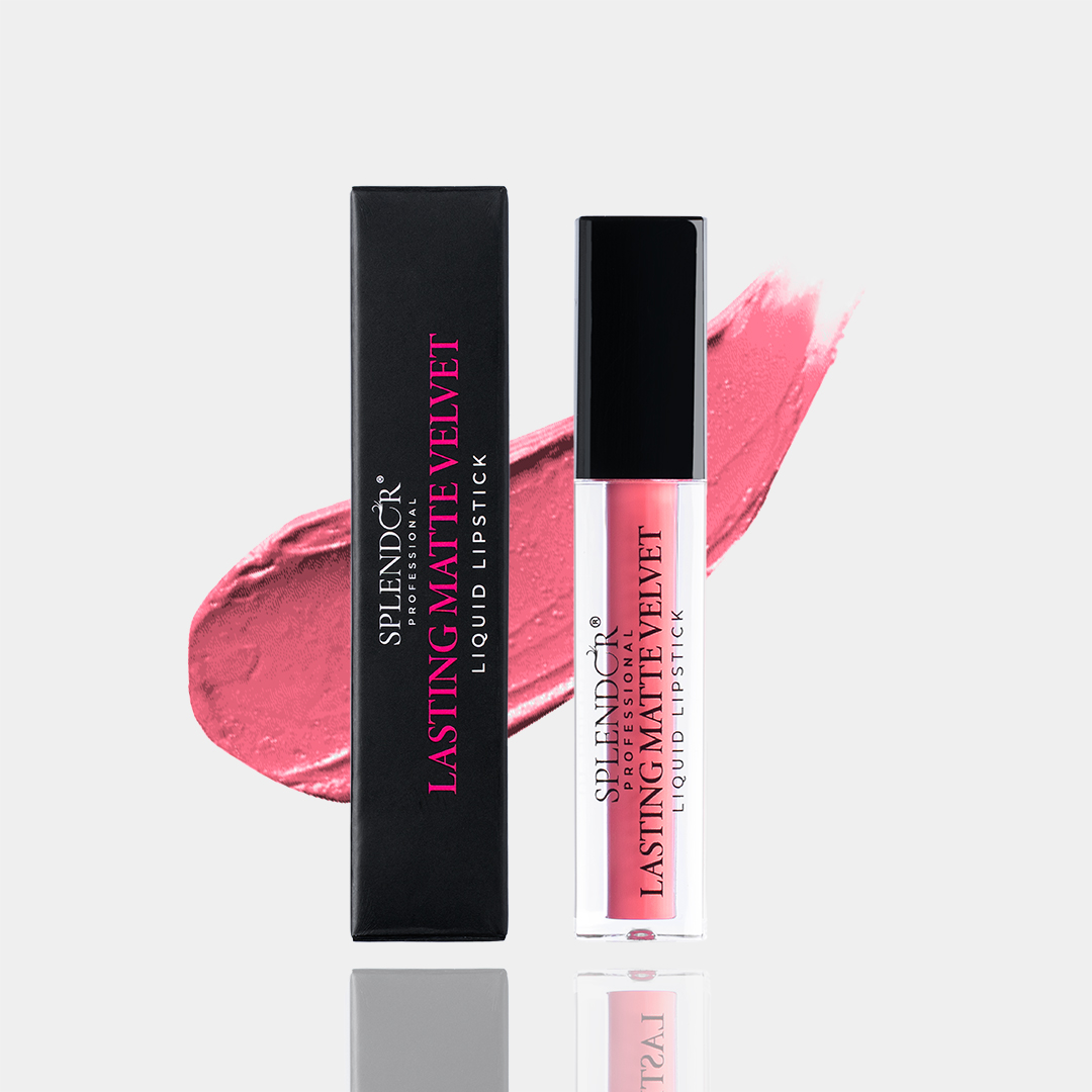 Ruj Lichid Cremos si Rezistent SPLENDOR Lasting Matte Velvet, 3ml