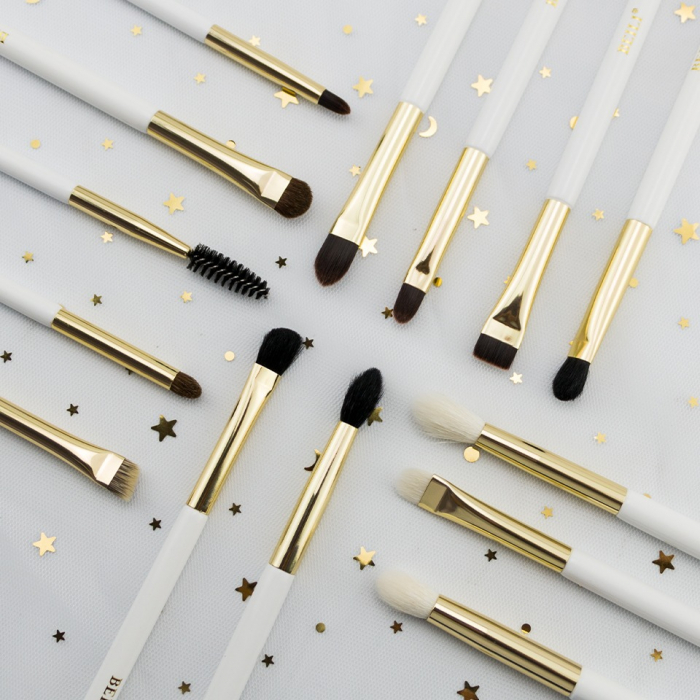 Set 14 Pensule Make-up BEILI White Gold [2]