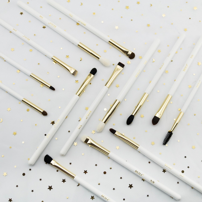 Set 14 Pensule Make-up BEILI White Gold [3]