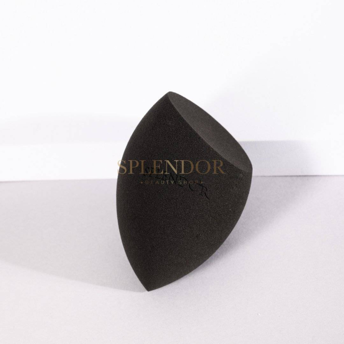 Burete machiaj super soft negru olive 1 parte tesita - SPLENDOR [1]