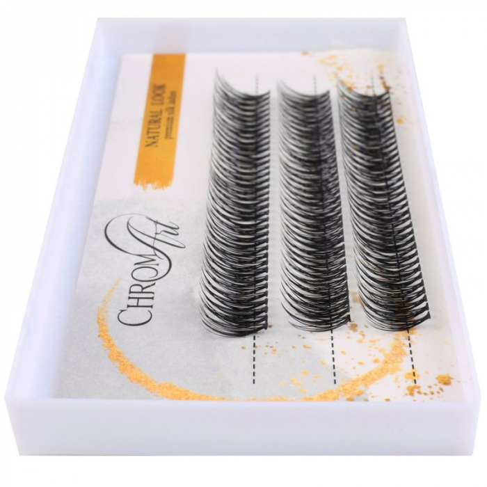 ChromArt Premium Silk Lashes - Natural Look - MIX - 106 smocuri [2]
