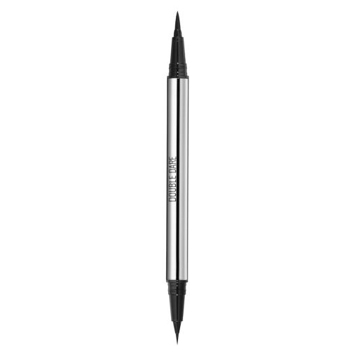 Eyeliner cu Doua Capete Ribells Double Dare - Black 1 ml [2]