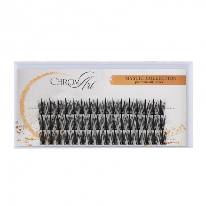 Gene False ChromArt Mystic Premium Silk Lashes - 48 smocuri [1]