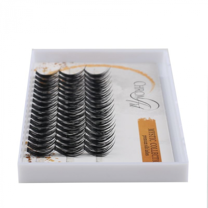 Gene False ChromArt Mystic Premium Silk Lashes - 48 smocuri [2]