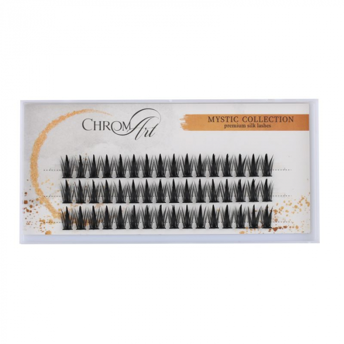 Gene False ChromArt Mystic Premium Silk Lashes - 48 smocuri [1]