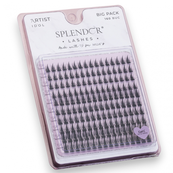 Gene False Smocuri SPLENDOR Artist Idol, Big Pack, Matase, Curbura C, MIX 160 buc - Russian Style [1]