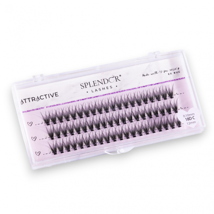Gene False Smocuri SPLENDOR Attractive, Matase, Curbura C, 60buc, Russian Style [1]