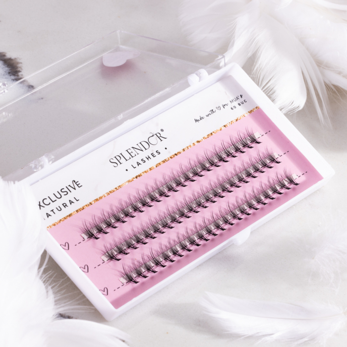 Gene False Smocuri SPLENDOR Exclusive Natural, Matase, Curbura C, 60buc [2]