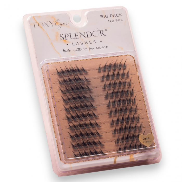 Gene False Smocuri SPLENDOR Foxy Eyes, Russian Style 120 buc MIX 9 - 12 mm [1]