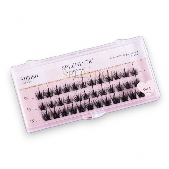 Gene False Smocuri SPLENDOR Stylish, Matase, Curbura C, 36buc, Russian Style [1]