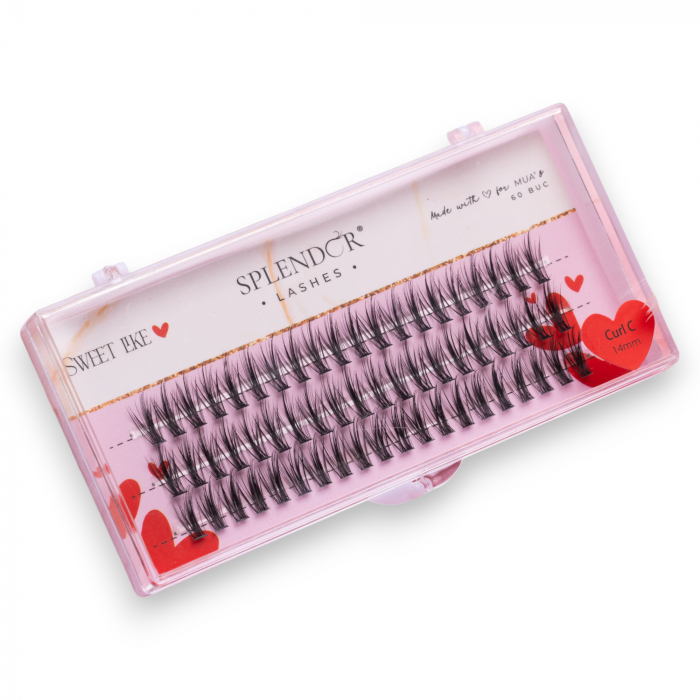 Gene False Smocuri  SPLENDOR Sweet Like Love, Matase, Curbura C, 60buc [1]
