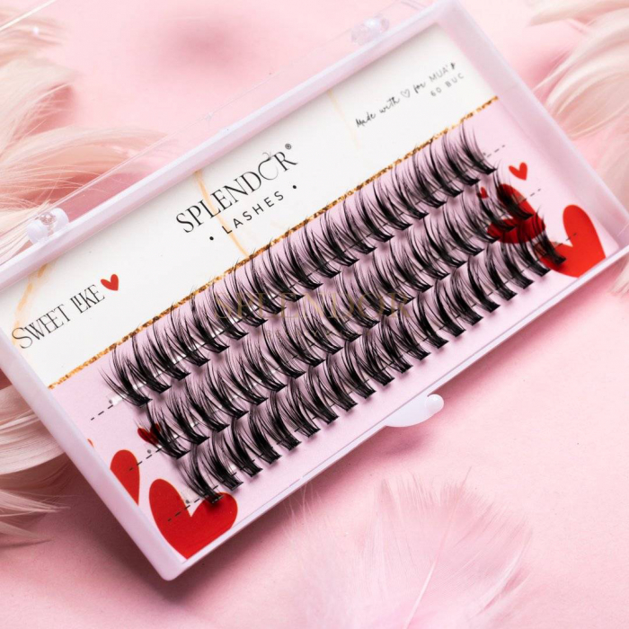 Gene False Smocuri  SPLENDOR Sweet Like Love, Matase, Curbura C, 60buc [2]