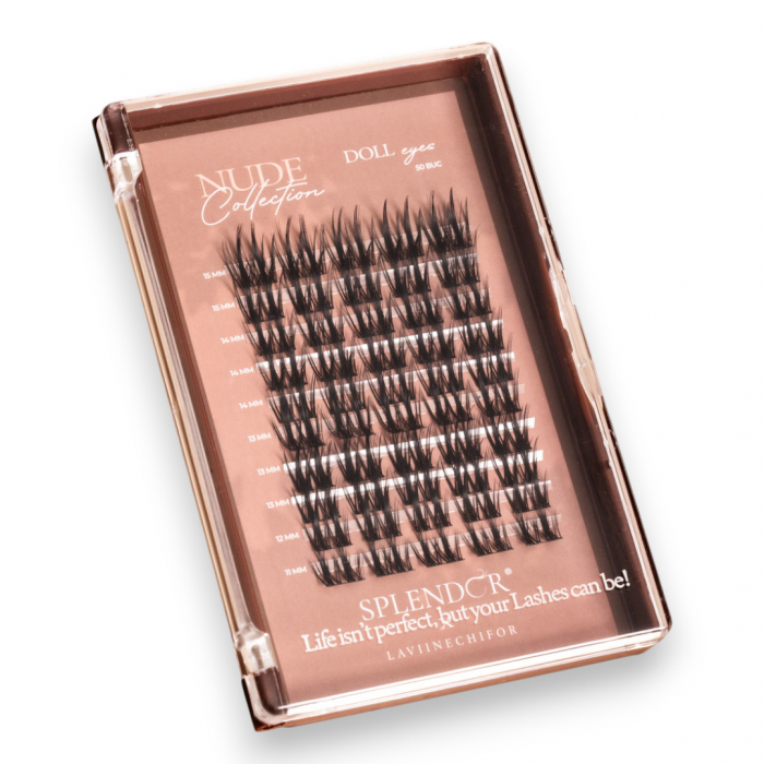 Gene False Smocuri SPLENDOR X LAVII NECHIFOR Nude Collection DOLL Eyes MIX - 50 buc [1]