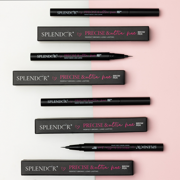 Marker Pentru Sprancene SPLENDOR Brow Pen Ultrafin si Subtire [2]