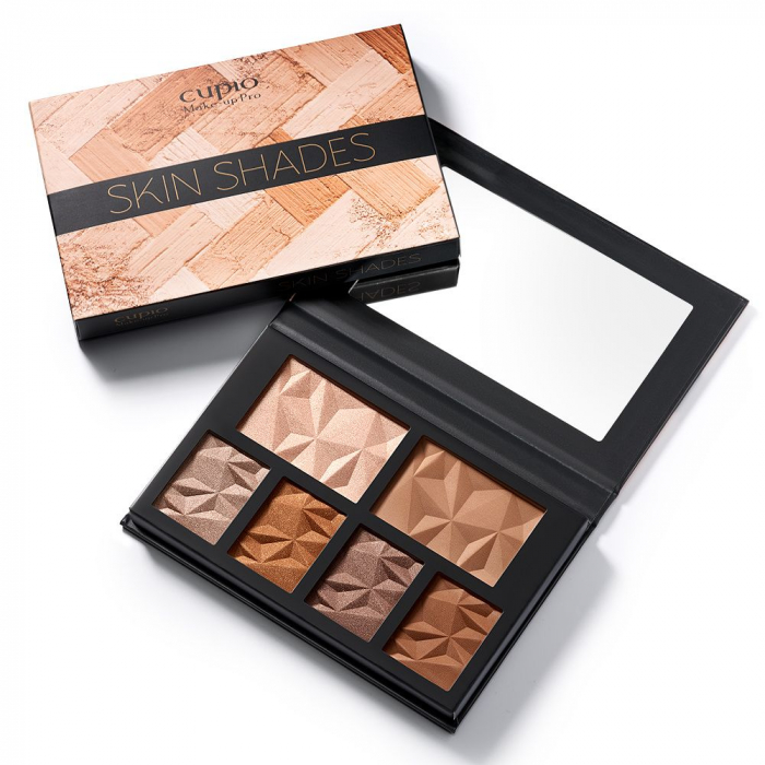 Paleta CUPIO Skin Shades - Iluminator, Contur, Bronzer [3]