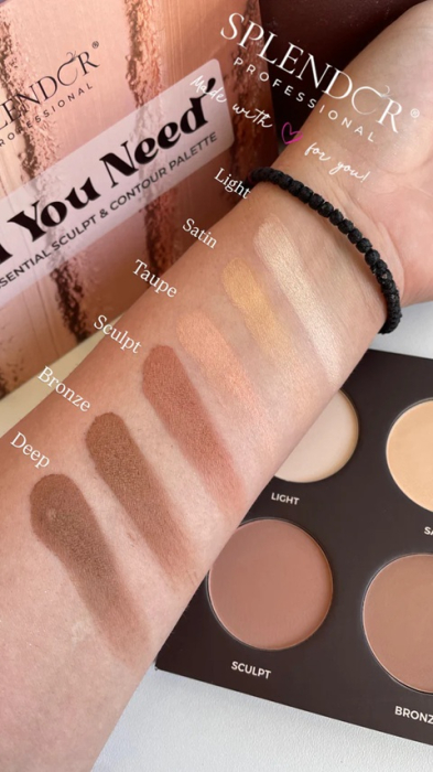 Paleta de conturare SPLENDOR All You Need The Essential Sculpt & Contur [2]