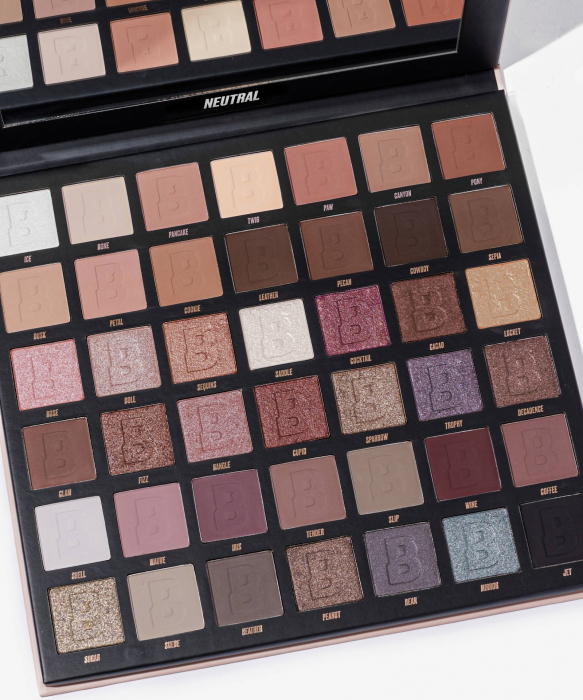 Paleta de Farduri BEAUTY BAY Neutral, 42 Nuante [3]
