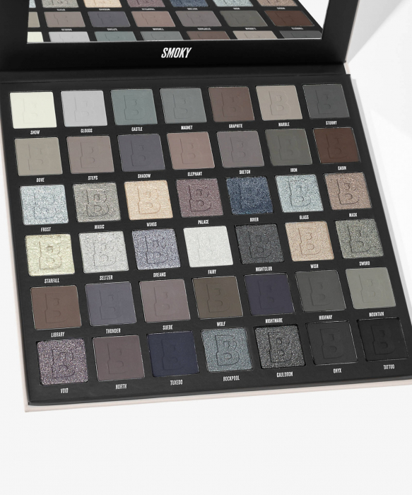 Paleta de Farduri BEAUTY BAY Smoky, 42 Nuante [2]