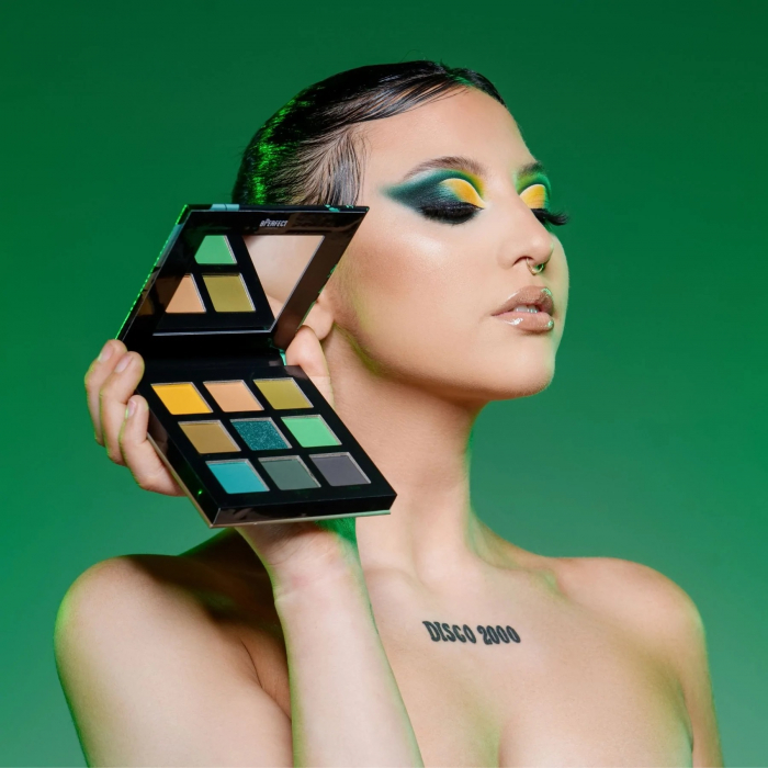 Paleta de farduri BPerfect Compass of Creativity - East Emeralds - BPerfect [4]