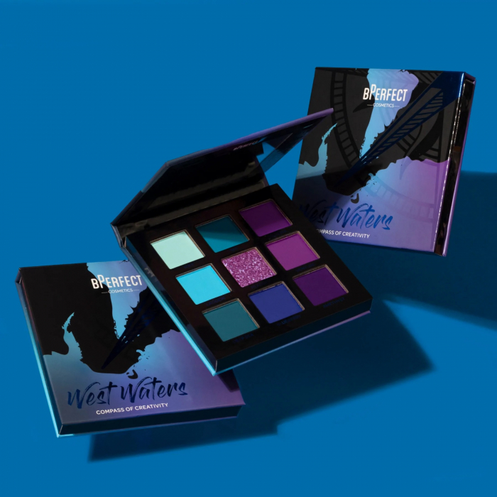 Paleta de farduri BPerfect Compass of Creativity - West Waters [4]