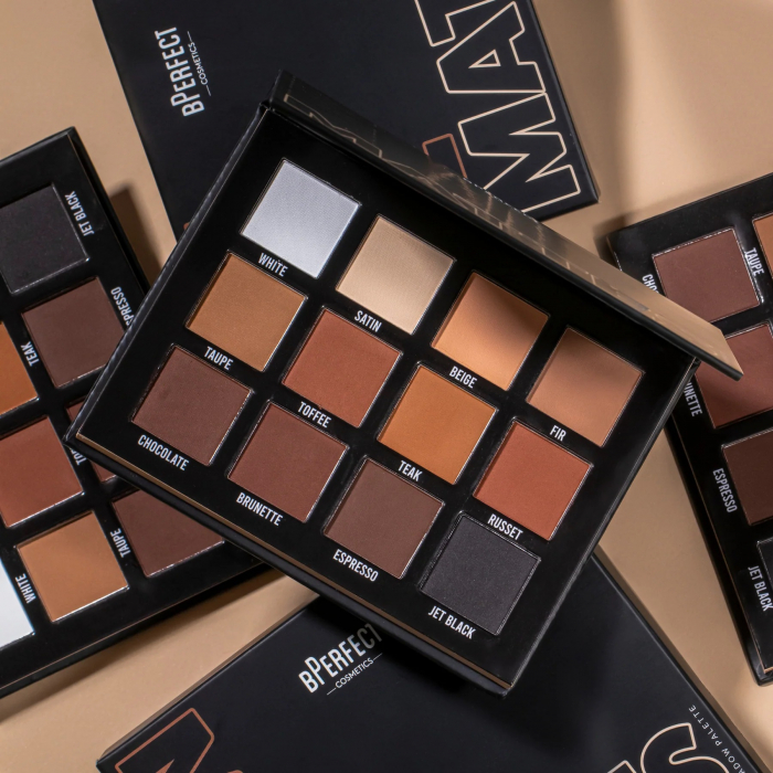 Paleta de Farduri BPerfect Mini Mattes [3]