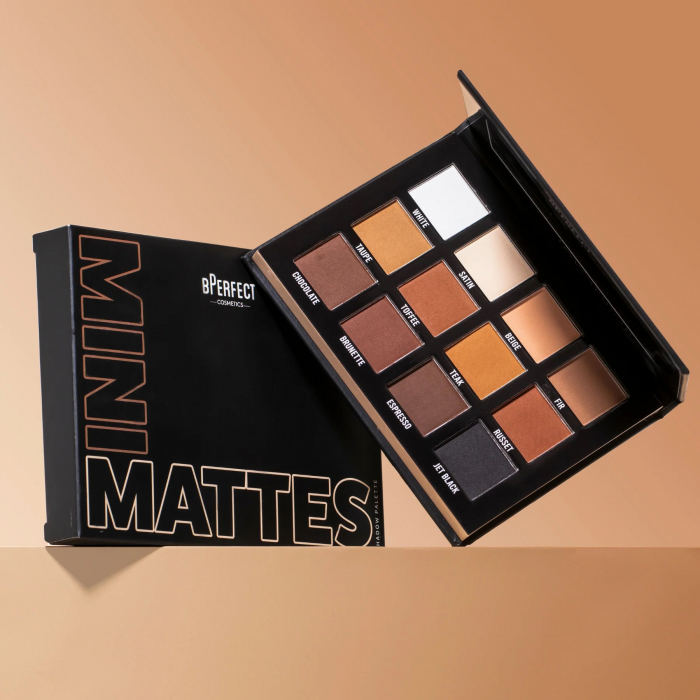 Paleta de Farduri BPerfect Mini Mattes [4]