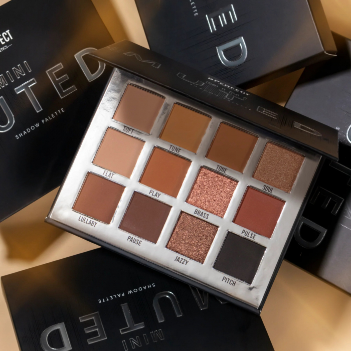 Paleta de Farduri BPerfect Mini Muted, 28g [3]