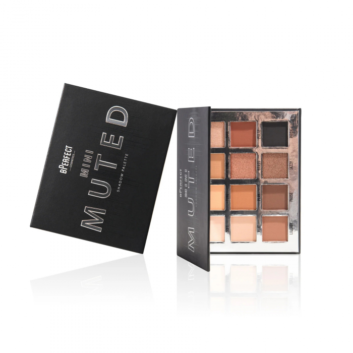 Paleta de Farduri BPerfect Mini Muted, 28g [2]