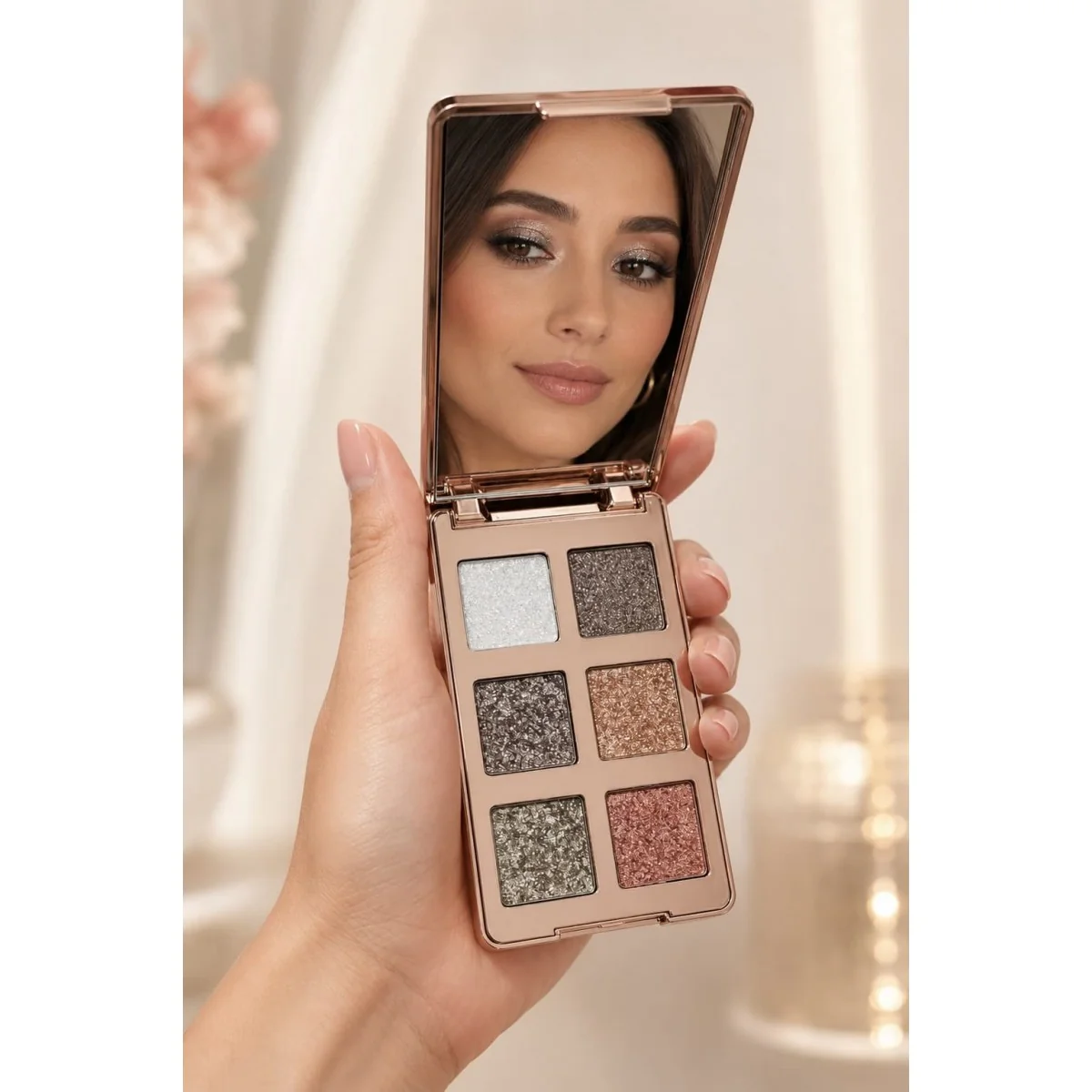 Paleta de farduri holografice Leonardo - Halo Glow [2]