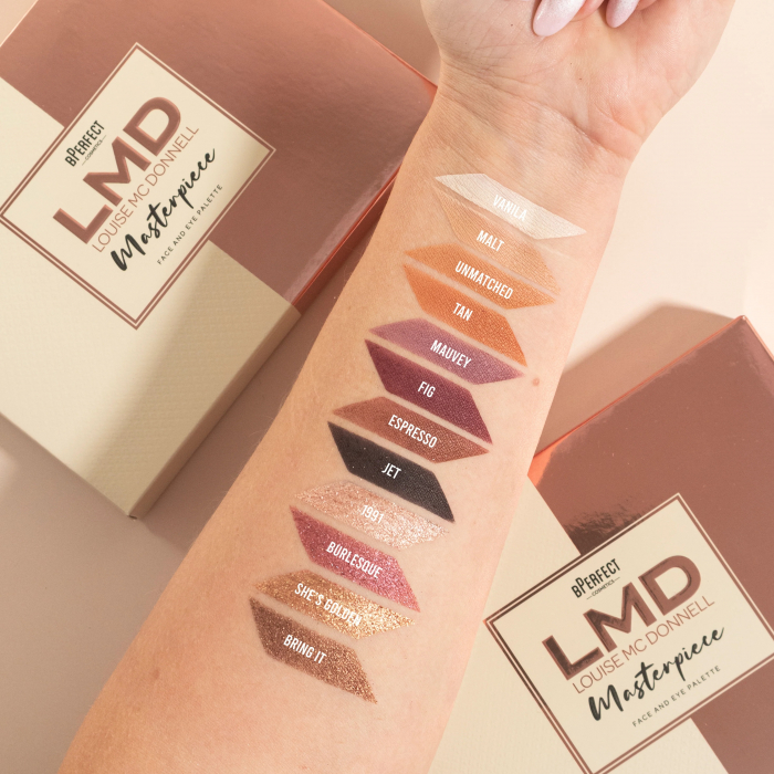 Paleta de Farduri Pentru Fata si Ochi BPerfect x LMD – The Masterpiece [5]