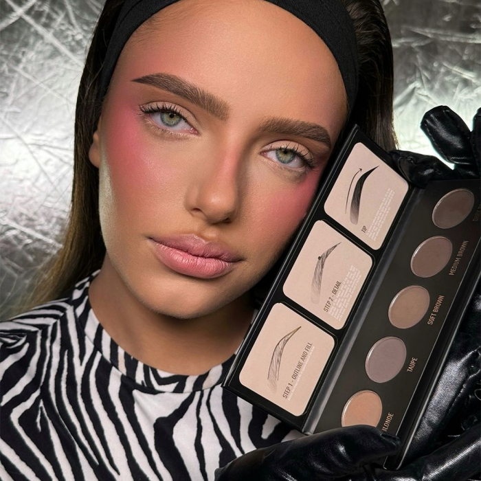 Paleta de Farduri Pentru Sprancene CUPIO Brow-Me! Fab5 [3]
