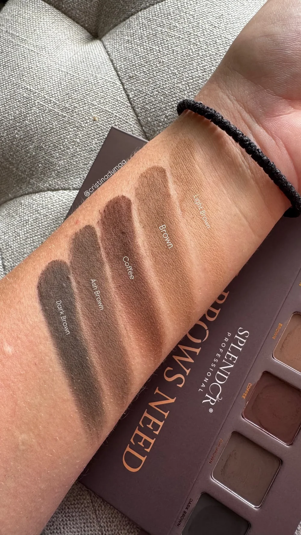 Paleta de Farduri Pentru Sprancene SPLENDOR All Brows Need [2]