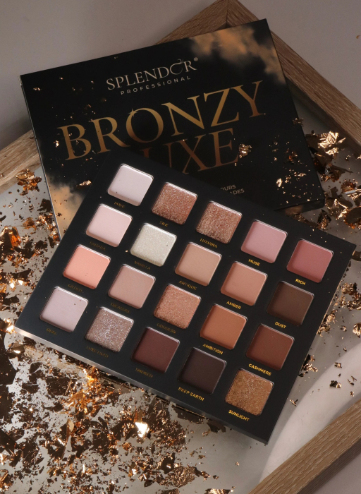 Paleta de farduri SPLENDOR - Bronzy Luxe - 20 nuante [3]