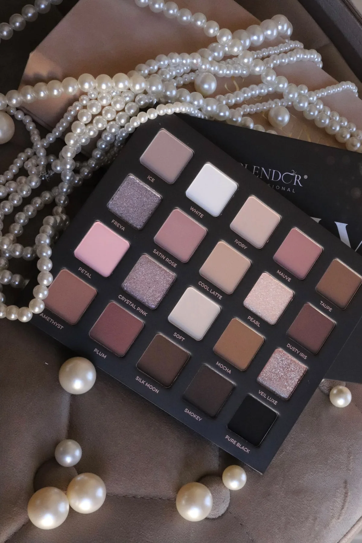 Paleta de Farduri SPLENDOR Pearly Luxe - 20 nuante [3]