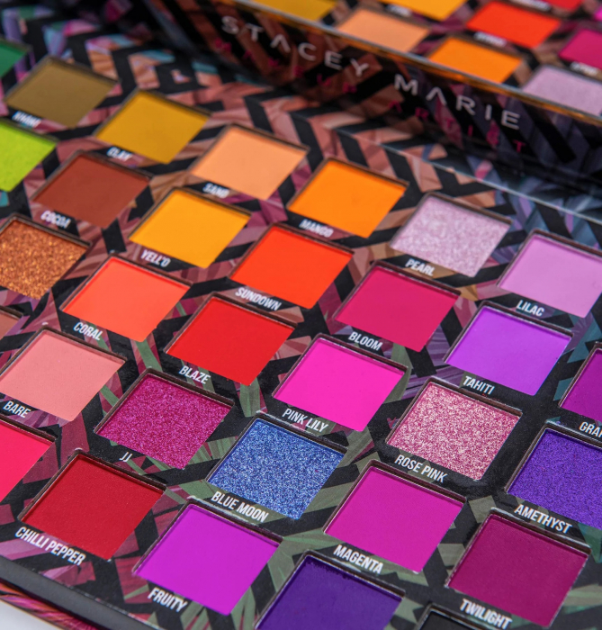 Paleta de Farduri BPerfect x Stacey Marie - Carnival III Love Tahiti, 64g [3]