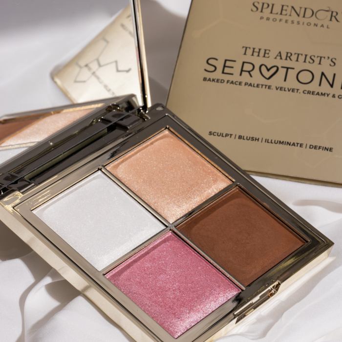 Paleta Iluminatoare SPLENDOR The Artist's Serotonin - Sculpt, Blush, Illuminate, Define [2]