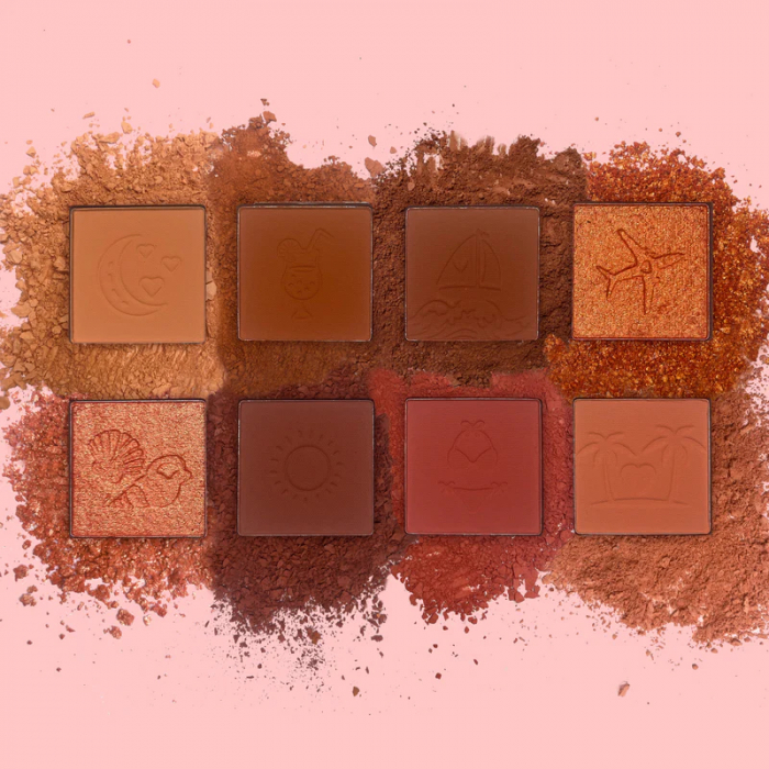 Paleta machiaj P.LOUISE Love Tapes Eyeshadow - Baecation [3]
