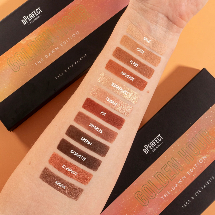 Paleta Multifunctionala Pentru Fata si Ochi BPerfect Golden Hour - Dawn Edition [3]