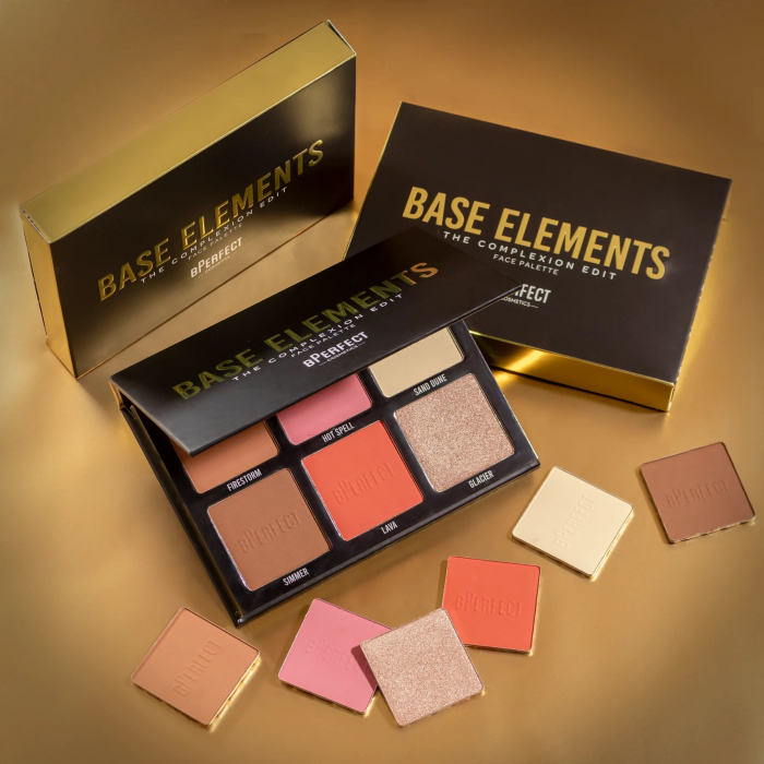 Paleta Pentru Conturul Fetei Base Elements - The Complexion Edit, BPerfect Cosmetics - Pudra, Bronzer, Fard de Obraz [2]