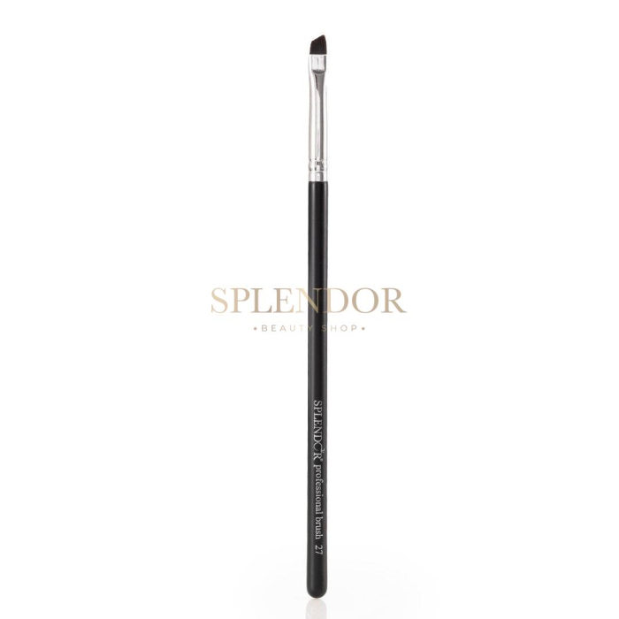 Pensula Profesionala SPLENDOR S27 precizie pentru sprancene/eyeliner - par sintetic [1]