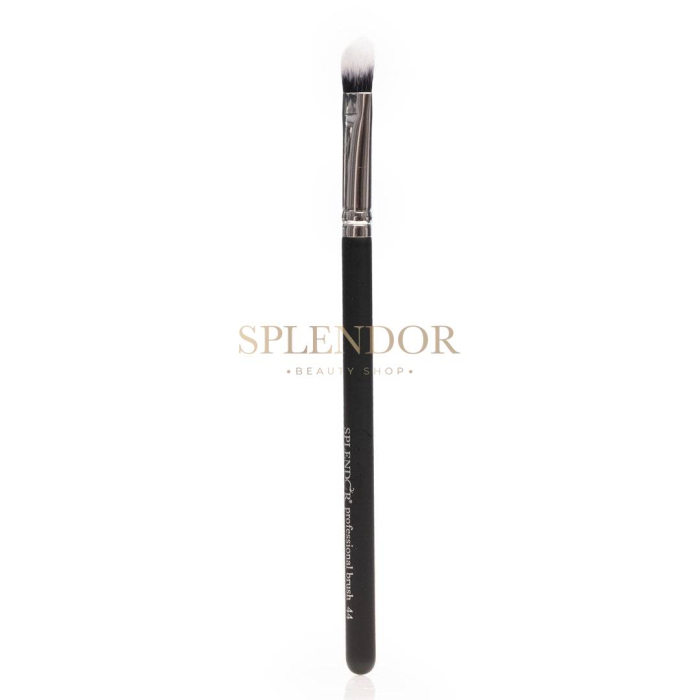 Pensula Profesionala Splendor S44 pentru pleoape / aplicare tint / contouring / anticearcan par fibre moi sintetice [2]