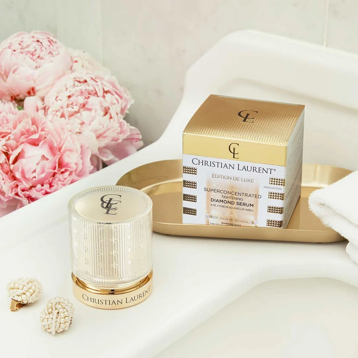 Ser super concentrat cu efect de fermitate pentru frunte, ochi și buze Diamond Serum Christian Laurent [2]