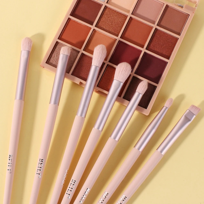 Set 11 pensule make-up Beili Pink Complete Vegan [3]