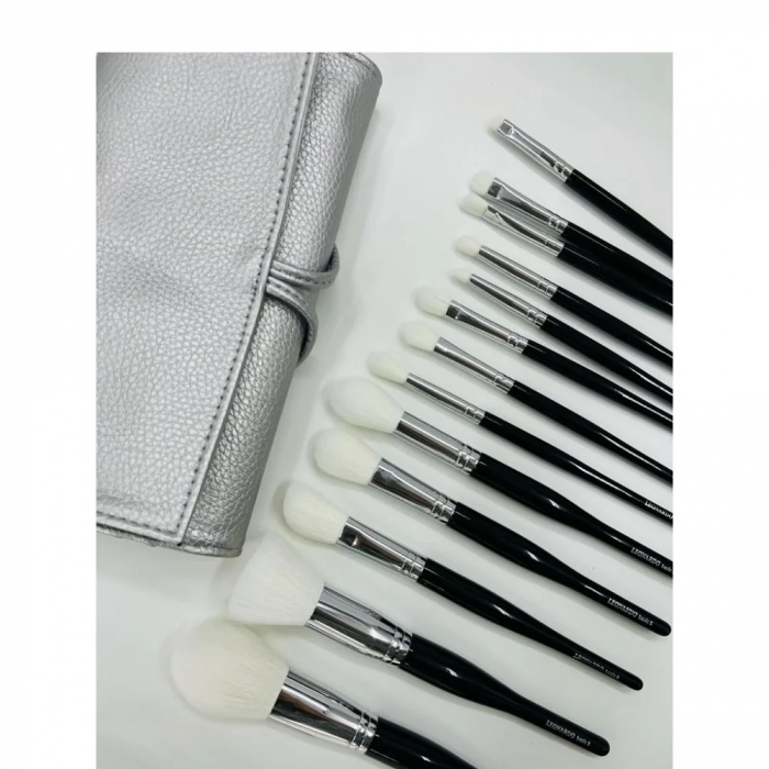 Set 13 Pensule Machiaj + Borseta LEONARDO - BASIC 3 - Par Natural [2]