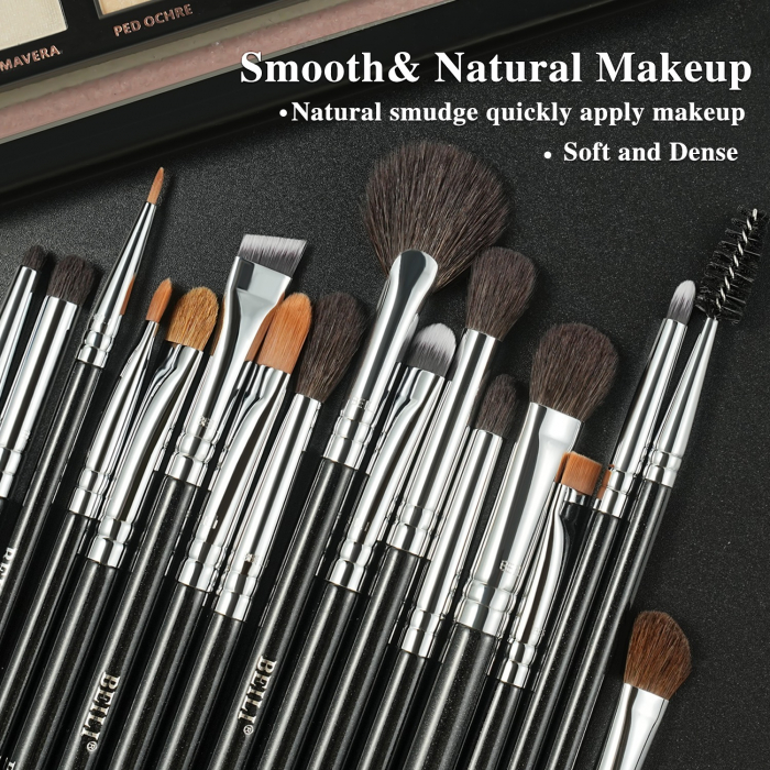 Set 17 Pensule Make-Up BEILI Black - Model NOU [2]