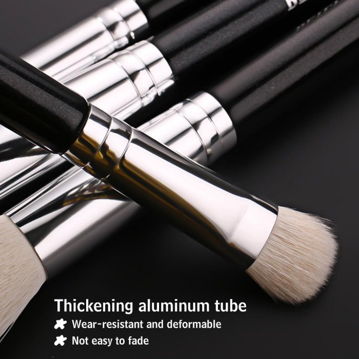 Set 22 pensule Make-up Beili Black, Par natural [6]