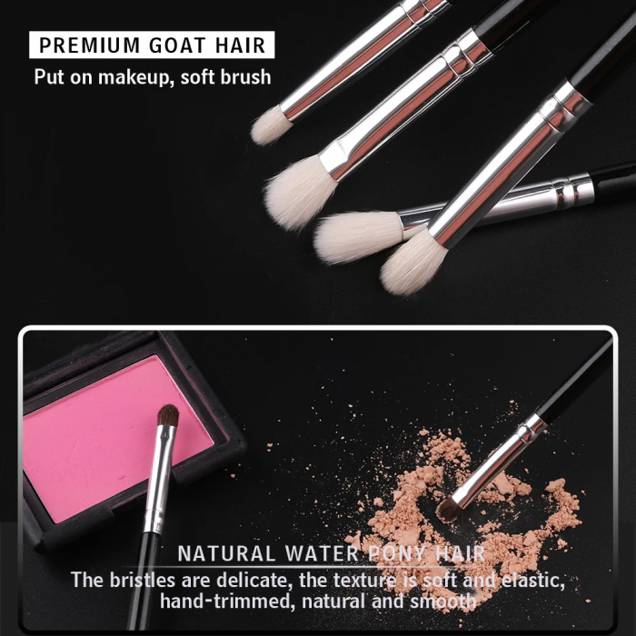 Set 23 Pensule Make-up Beili Black, Negru, Par natural - Machiaj Complet [4]