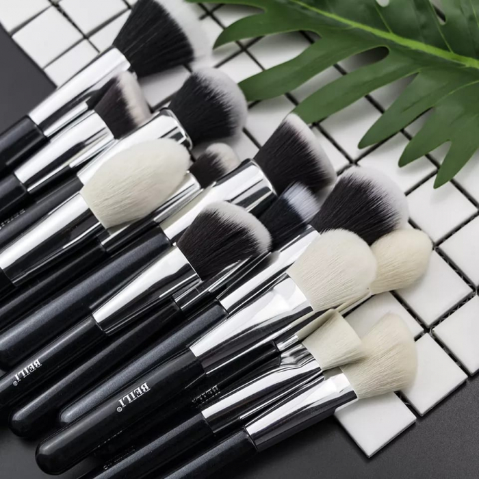 Set 30 pensule Make-up Beili Black, negru, Par natural [3]
